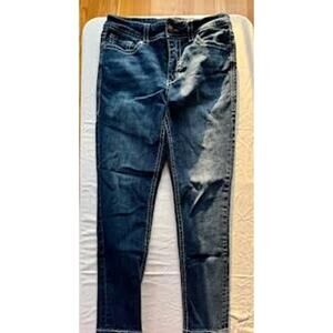 Seven7 Denim-Darker Wash heavy stitching Jeans Size 10